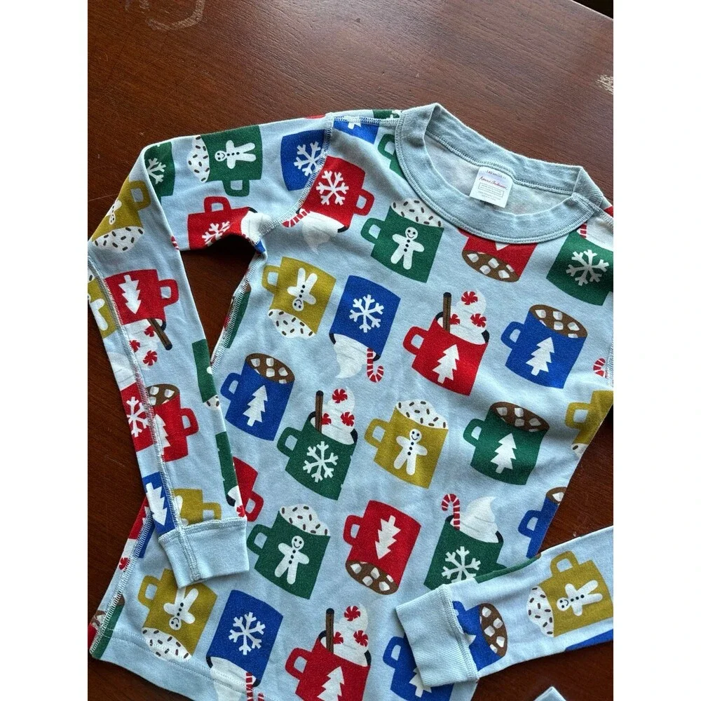 Hanna Andersson Hot Coco gingerbread christmas Pajamas NWOT